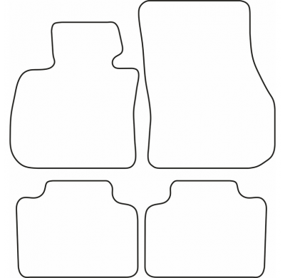 Juego De Alfombrillas Para Bmw X1 (U11) 2022-