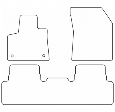 Juego De Alfombrillas Valido Para Citroën C5 Aircross 2019- (7 Personas)