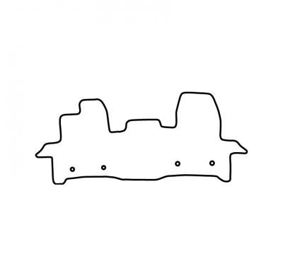 Juego de alfombrillas moqueta Ford Custom Camper 2022- (Manual) AUTOSTYLE