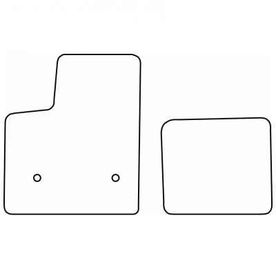 AutoStyle Juego de alfombrillas compatibles con Opel Rocks-e / Citroën Ami / Fiat Topolino