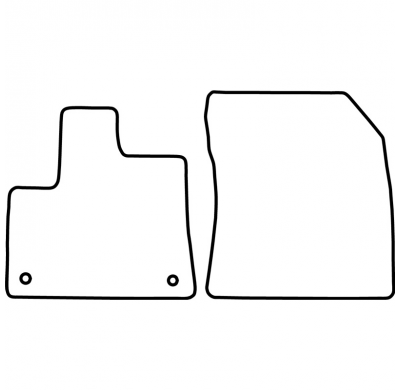 Juego De Alfombrillas Para Coche Peugeot Partner (Furgon) 2018- (Sólo Delante)