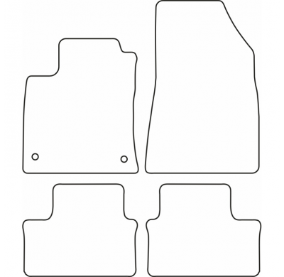 Juego De Alfombrillas Moqueta Renault Clio E 2019-