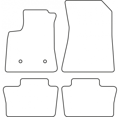 Juego de alfombrillas moqueta Renault Austral 2022- AUTOSTYLE