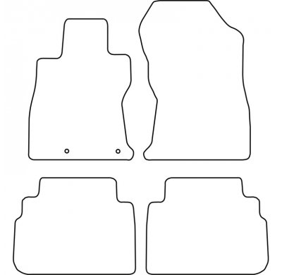 Juego de alfombrillas para Subaru Forester (SK) Facelift 2022- AUTOSTYLE