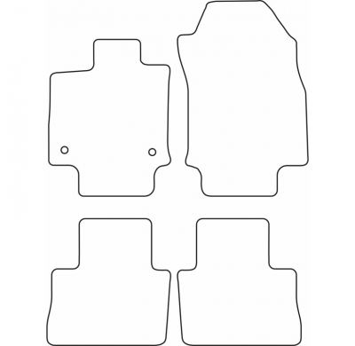 Alfombrillas Para Coche Toyota Rav 4 V Hybrid 2018-