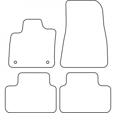 Juego De Alfombrillas Para Volvo C40 Recharge 2021-