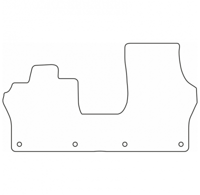 Juego de alfombrillas para Volkswagen ID.Buzz Bus 2022-