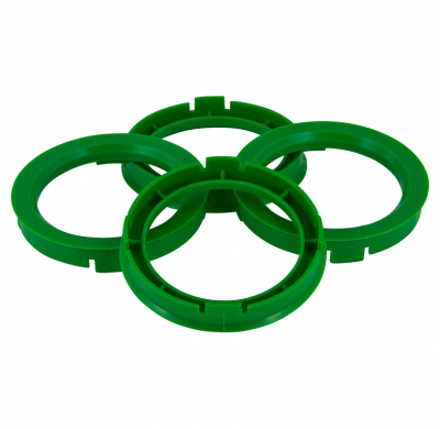 Juego Arillos Centradores 63.3->57.1mm Green