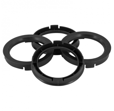Juego Arillos Centradores 69.1->52.1mm Black