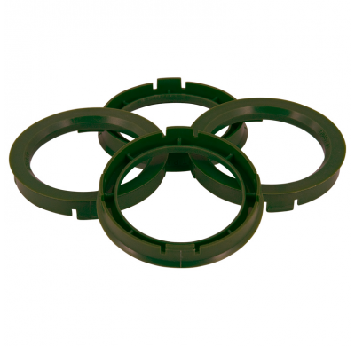 Juego Arillos Centradores 69.1->65.1mm Olive Green