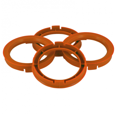 Juego Arillos Centradores 70.1->67.1mm Orange