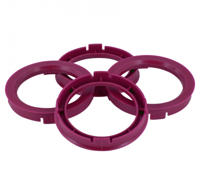 Juego Arillos Centradores 70.4->66.1mm Purple