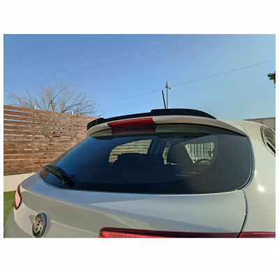 Aleron de techo (Spoiler Cap) adecuado para Alfa Romeo Giulietta 2010-2020 (ABS negro brillante) AUTOSTYLE