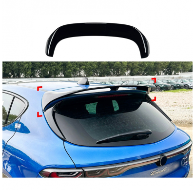 Alerón de techo AutoStyle compatible con Alfa Romeo Tonale (965) 2022- (ABS Negro Brillante)