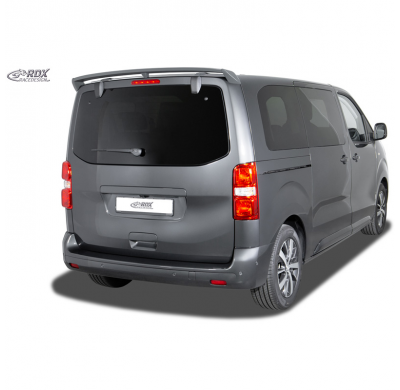 Alerón de techo RDX Racedesign compatible con Citroën Jumpy/Dispatch/Spacetourer & Peugeot Expert III/Traveller & Toyota Proace