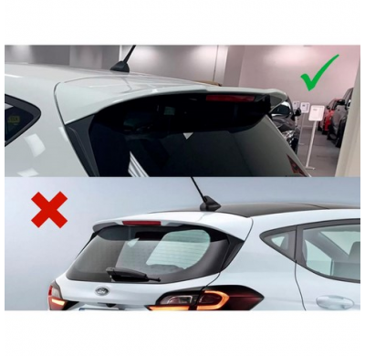 Alerón De Techo (Spoiler Cap) Para Ford Fiësta Viii St/St-Line 2017- (Abs)