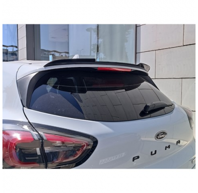 Spoiler De Techo (Spoiler Cap) Adecuado Para Ford Puma St-Line 2019- (Abs Glossy Black)