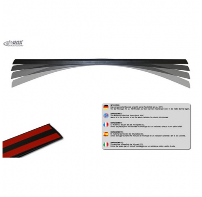 Labio Del Alerón Del Maletero Honda Civic X 2017- (Abs)