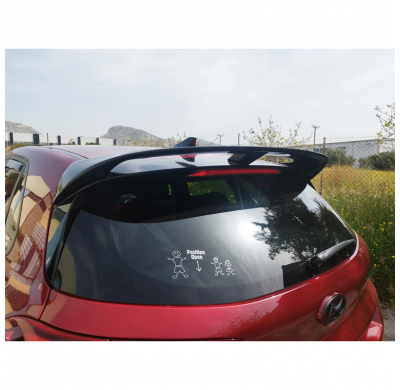 Alerón de techo Motordrome compatible con Hyundai i30 III Hatchback (PDE) 2016-, incl. N-Line (PU)