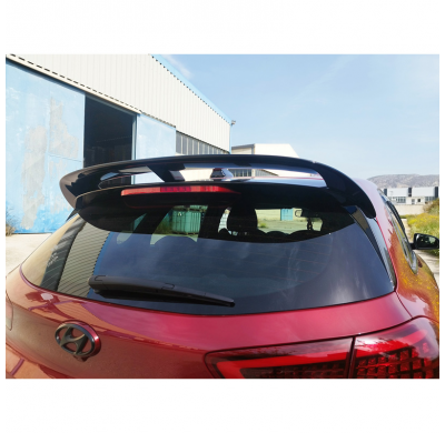 Alerón de techo Motordrome compatible con Hyundai i30 III Hatchback (PDE) 2016-, incl. N-Line (PU)
