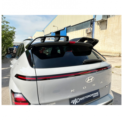 Alerón de techo Motordrome compatible con Hyundai Kona II (SX2) N-Line 2023- (PU)