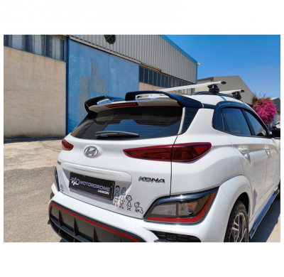 Alerón de techo Motordrome compatible con Hyundai Kona mk1 Facelift 2020-2023 (PU)