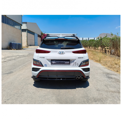 Alerón de techo Motordrome compatible con Hyundai Kona mk1 Facelift 2020-2023 (PU)