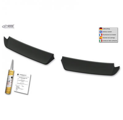 Alerón de techo RDX Racedesign compatible con Hyundai H-1 Travel/Cargo/Starex/Grand Starex y Hyundai H300 / i800 2007- 2018 (PUR