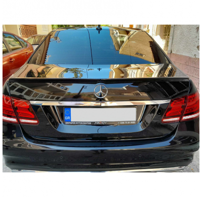 Labio de alerón de maletero adecuado para Mercedes Clase E W212 Sedan (PU)