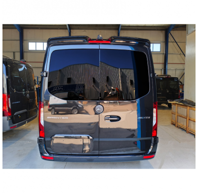 Alerón de techo Motordrome compatible con Mercedes Sprinter (H1) 2006-2018 y 2018- / Volkswagen Crafter (H1) 2006-2016 (PU)