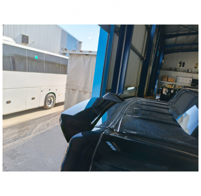 Alerón de techo Motordrome compatible con Mercedes Sprinter (H1) 2006-2018 y 2018- / Volkswagen Crafter (H1) 2006-2016 (PU)