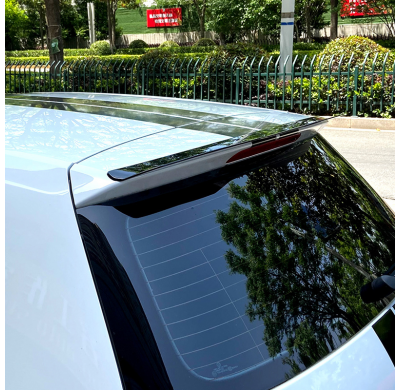 Alerón de techo (tapa del alerón) para Volkswagen Golf VII HB de 3/5 puertas (2012-2019, excepto GTi/GTD/R/R-Line) (ABS negro br