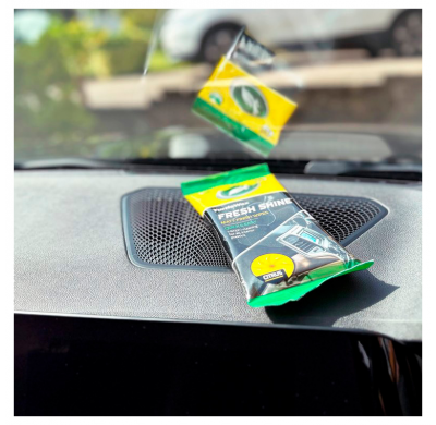 Toallitas limpiadoras para interiores Turtle Wax 54096 Fresh Shine Matt, 24 unidades