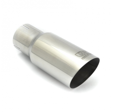 Cola De Escape Ulter Sport Redondo ø80mm Inclinado - Longitud 180mm - Instalación ->50mm - Inox