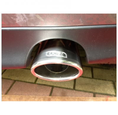 Cola De Escape Ulter Sport Ovalado 95x65mm Inclinado - Longitud 120mm - Instalación 40-55mm - Inox