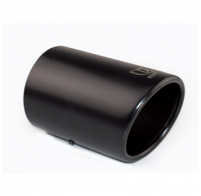 Cola De Escape Ulter Sport Redondo ø80mm - Longitud 120mm - Instalación 45-65mm - Negro Inox