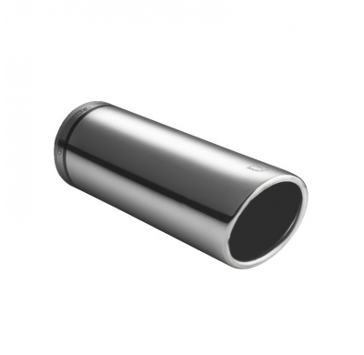 Cola De Escape Ulter Sport Redondo ø90mm Inclinado - Longitud 120mm - Instalación 65-80mm - Inox