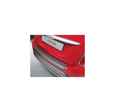 Protector Paragolpes Trasero Abs Fiat 500x 2/2015- Black