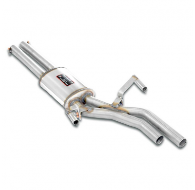 Silencioso central + "X-Pipe" Sistema 100% de acero inoxidable, 2 x Ø50 mm BMW E23 728i / 728iS / 732i / 735i '79 -> '86 Silenci