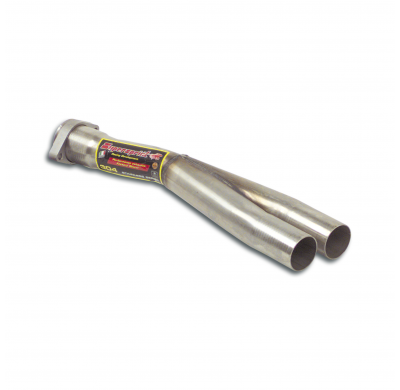 Tubo Conexión "Y-Pipe" Acero Inox - Bmw E36 316i (Sedan / Coupé / Cabrio / Touring) Supersprint