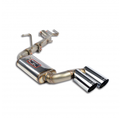 Escape Trasero Izquierdo "Racing"  Oo76 - Bmw E39 Sedan 535i / 540i V8 '96 -> '02 Supersprint