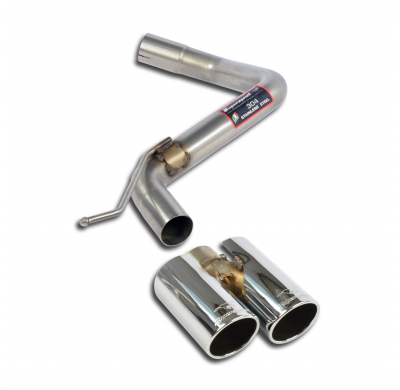 Tubo Trasero Oo80 (Anula Silencioso)  - Bmw E87 118d (143 Cv) 2007 -> 2012 Supersprint