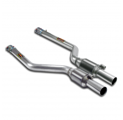 Escape Delantero Con Catalizador Metalico Derecho-Izquierdo - Bmw E90 Sedan M3 4.0 V8 '07 -> Supercharger Conversion Supersp