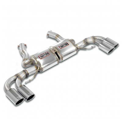 Escape trasero derecho OO80 - izquierdo OO80 "Racing" Sistema 100% de acero inoxidable "OPF-Back" - Solo kit completo BMW G20 (S