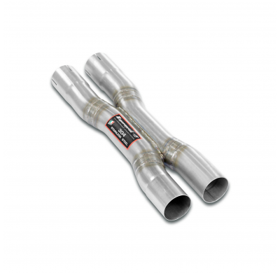 Tubo central "X-Pipe" Sistema Cat-back 100% de acero inoxidable FERRARI Portofino M 3.9L V8 (620 Hp) '2019 -> (con válvula) Tubo
