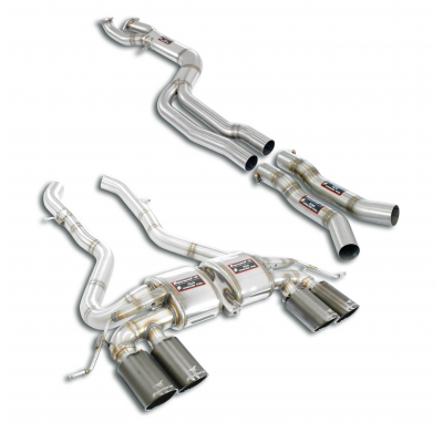 J-Pipe Race Package - completeDeletes the secondary catalytics + OPFs  + mid resonator Paquetes de rendimiento BMW G87 M2 (S58 -