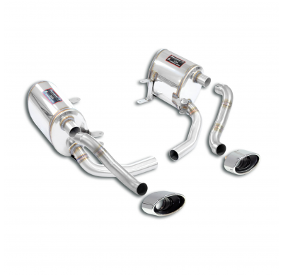 Paquete de silenciadores de competición Paquetes de rendimiento PORSCHE 997 Targa 4S 3.8i (355 CV) '06 -> '08 Race Mufflers Pack