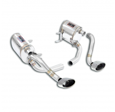 Paquete de silenciadores de competición Paquetes de rendimiento PORSCHE 997 Targa 4 3.6i (325 CV) '06 -> '08 Race Mufflers Packa