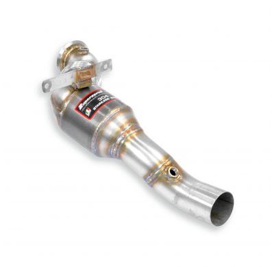 Downpipe Right + Metallic catalytic converter  Kit de tubo de bajada 100% acero inoxidable para el sistema Cat-Back de serie. FE