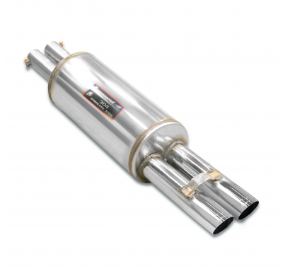 Silencioso trasero OO70 Sistema 100% de acero inoxidable, tamaño extragrande 2 x Ø54 mm MERCEDES W108 280 SE / SEL (4.5L V8) '71